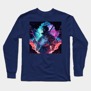 Samurai - Splosion Series Long Sleeve T-Shirt